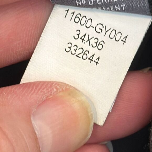 Bonobos Weekday Warrior Dress Pants Friday Gray Straight Fit size 34/36 LOOK - Picture 12 of 12